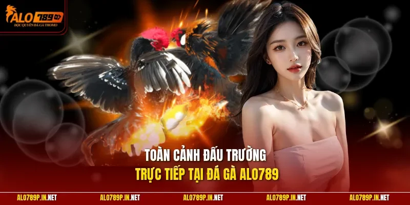 Toàn cảnh đấu trường trực tiếp tại đá gà ALO789