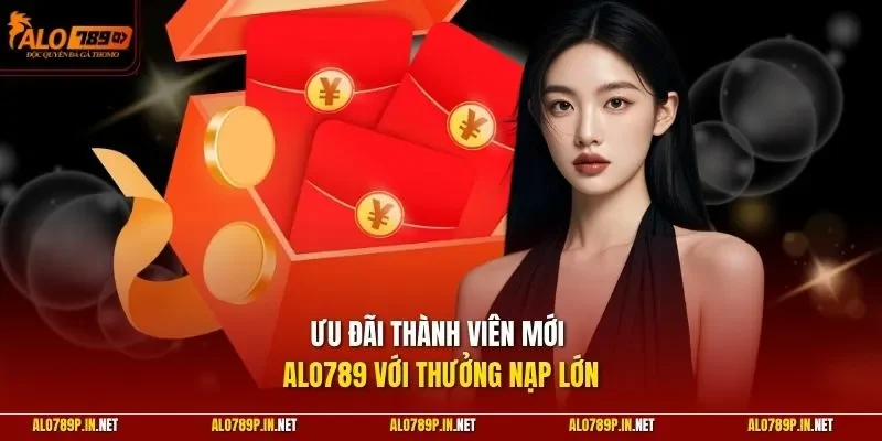 Ưu đãi thành viên mới ALO789 với thưởng nạp lớn